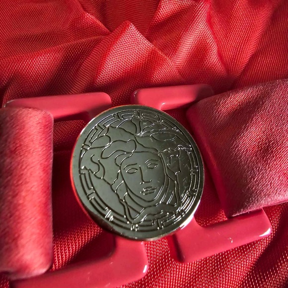 Versace halter 3/4 sleeve top - Picture 8 of 9